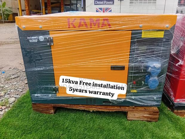 User Friendly Gen Interface Kama 15kva 16500watt Diesel 15kv · Photo 1