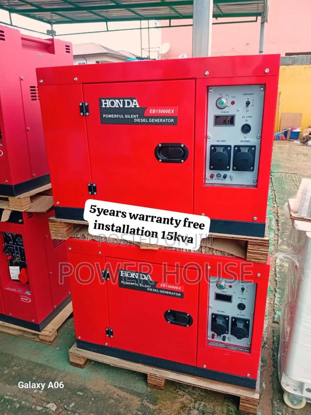 Bravo Field Honda Diesel Generator Japan Made 15kva · Photo 1