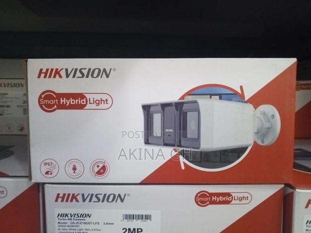 Hikvision 2mp Smarthybrid Light Audio Camera Ds-2ce18d0t-LFS · Photo 1