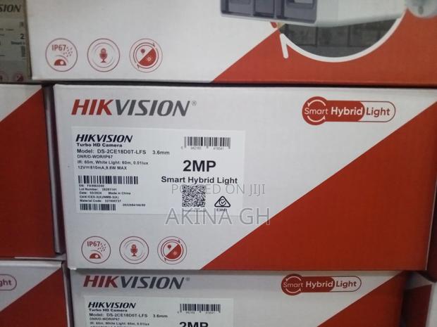 Hikvision 2mp Smarthybrid Light Audio Camera Ds-2ce18d0t-LFS · Photo 2