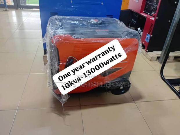 Copper Core Engine 10kva Silent Petrol Generator · Photo 1