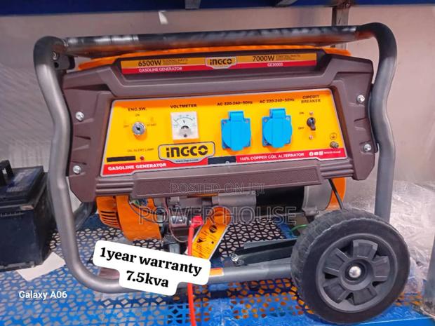 Axion Console Ingco Petrol Generator 7.5kva 8500watts · Photo 1