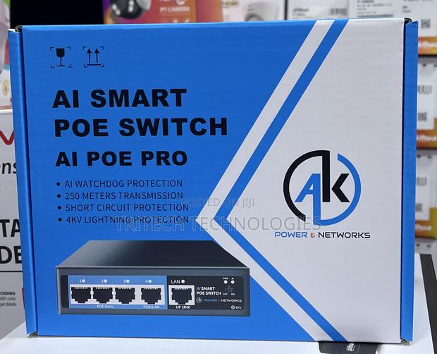 Ak 4port Poe Smart Switch Ai Poe Pro · Photo 1
