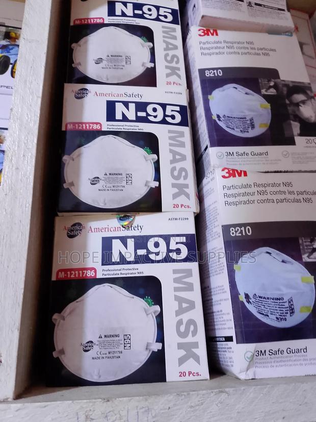American Safety & 3m 8210 <> N-95 Nose Mask.[20/Pack]. · Photo 2
