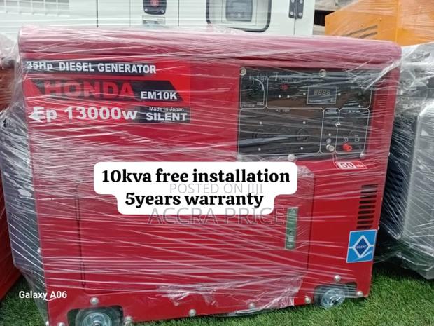 Energy Max Gen Honda 10kva Diesel Generator 10kva Honda · Photo 1