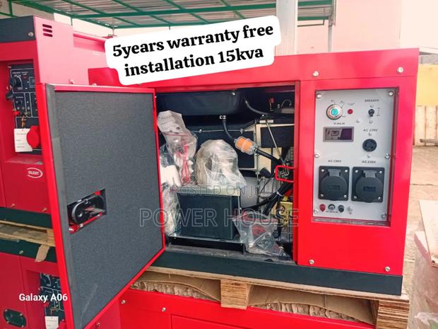 Vortex Crown Honda Diesel Generator 15kva 16500watts · Photo 1