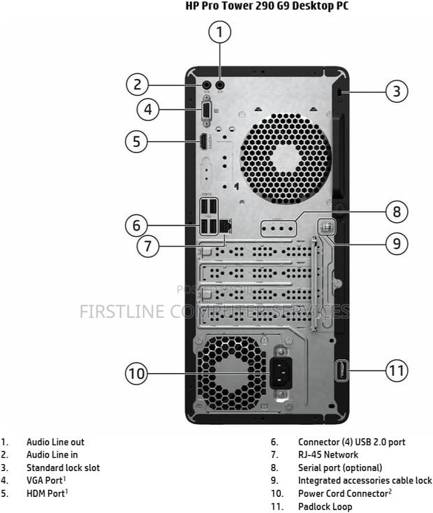 New Desktop Computer HP 290 G9 8GB Intel Core i7 SSD 512GB · Photo 1