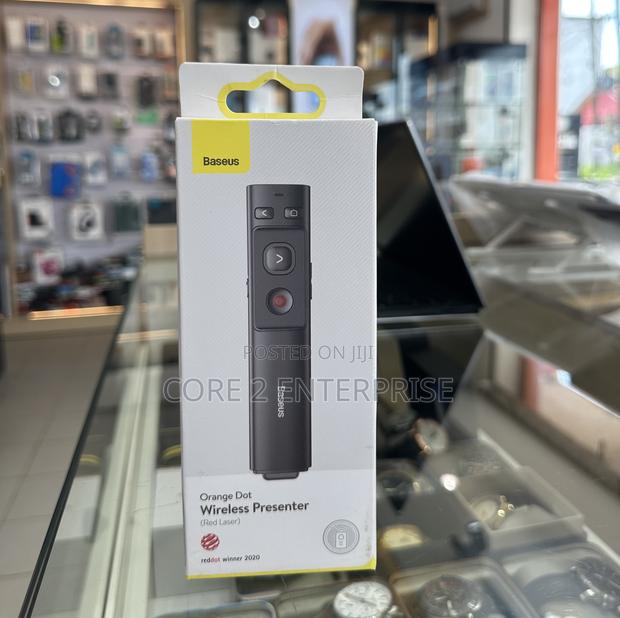 Baseus Orange Dot Wireless Presenter (Red Laser) · Photo 1
