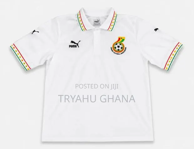Buy Original Authentic Ghana National Team Jersey Online at Tryahu · Photo 1