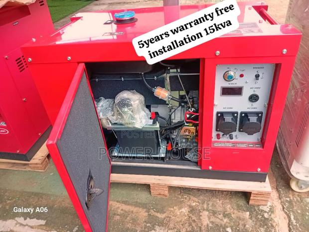 Exclusive Celesaferx Honda Diesel Generator 15kva 16500watts · Photo 1