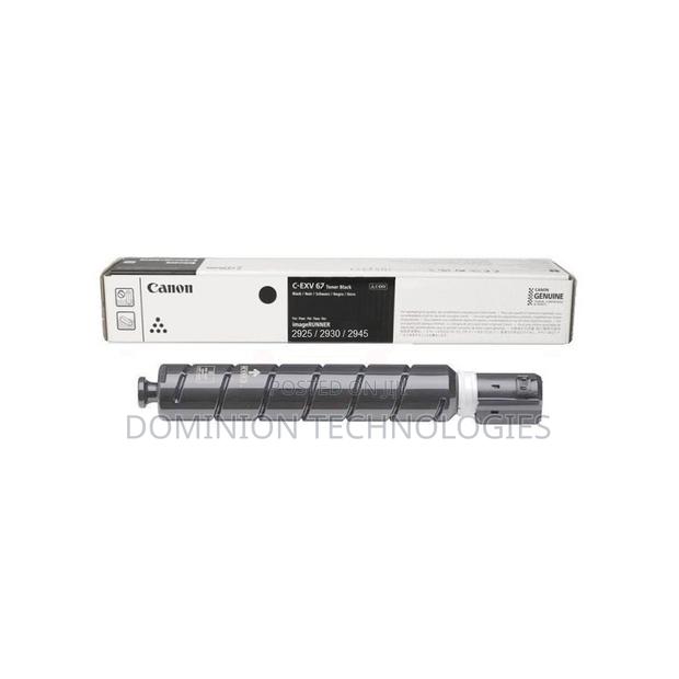Canon C-Exv 67 Black Original Toner Cartridge · Photo 1