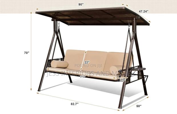 Outdoor 3-Seater Swing / Canopy · Photo 5