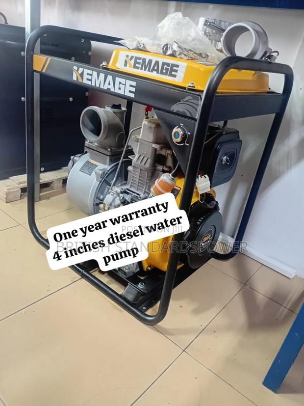 Natural Air Cooled System 4 Inches Diesel Water Pump · Photo 1