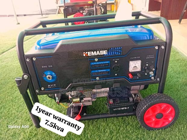 Exclusive Vanta Zone 7.5kva 8500watts Petrol Generator · Photo 1