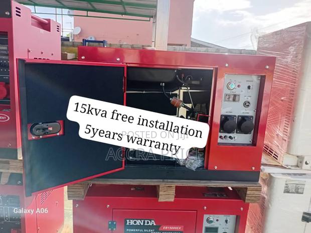 Genx Solution 15kva 16500wats Honda Diesel Generato · Photo 1