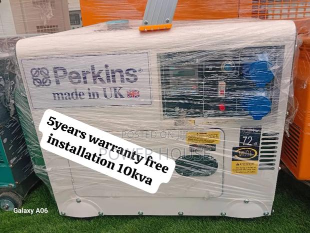 Exclusive Silver Unit 10kv 13000watts Perkins 10kva · Photo 1