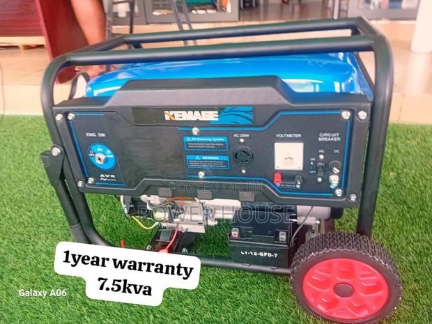 Exclusive Optima Kemage Petrol 7.5kva 8200watts Generator · Photo 1