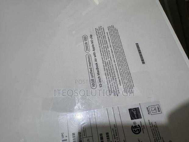 New Laptop Apple MacBook Air 2023 M2 16GB Apple M2 SSD 256GB · Photo 2