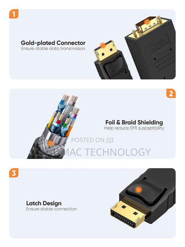 Displayport to Vga Cable · Photo 3
