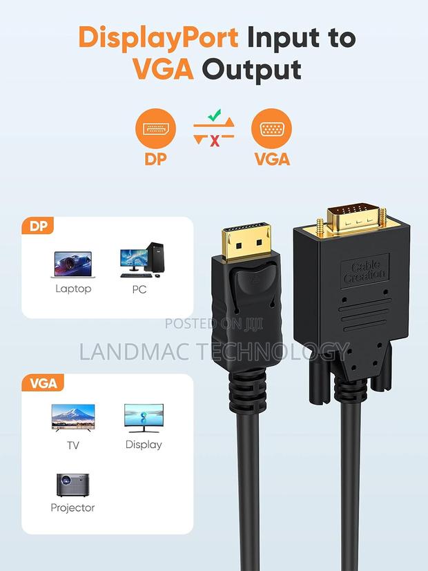 Displayport to Vga Cable · Photo 2