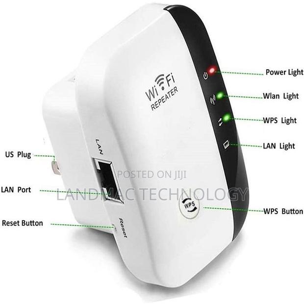 Wifi Repeater 300mbps Rj45 Port Network Extender · Photo 4