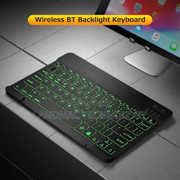 Wireless Bt Keyboard Ultra-thin Rechargeable Mixed Light · Photo 3