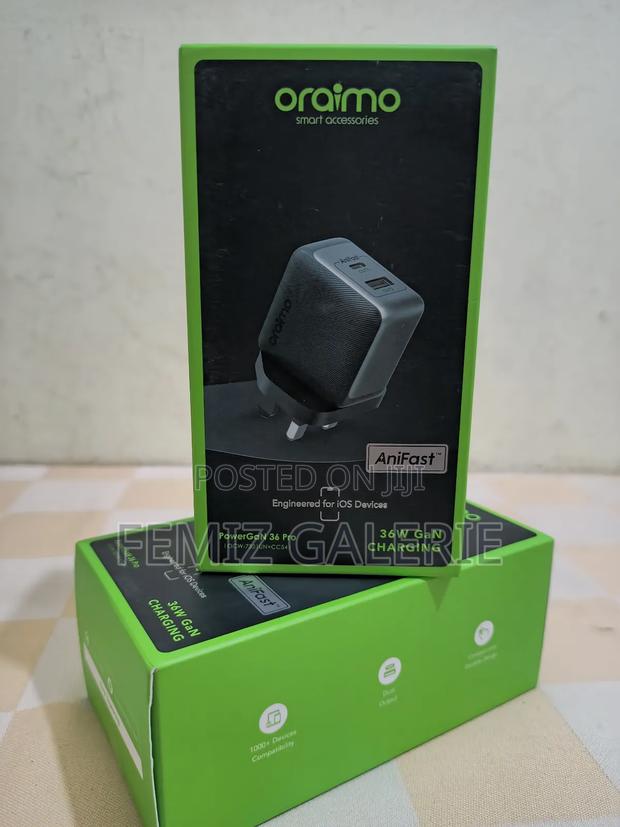 Oraimo Powergan 36 Pro 36w Wall Charger Kit · Photo 5