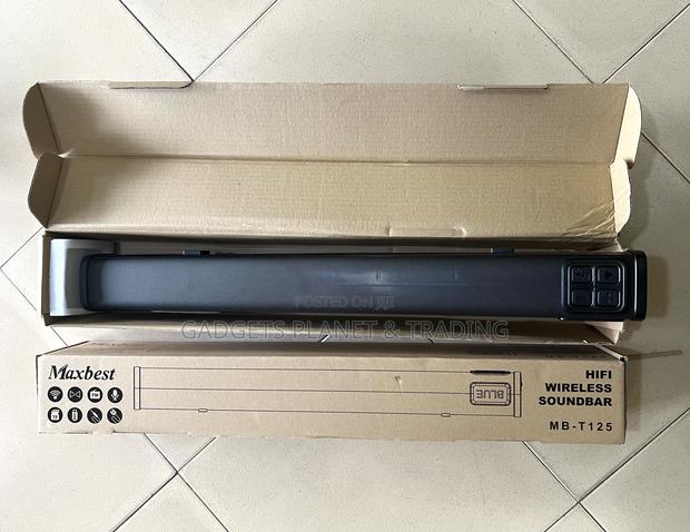 Maxbest Superbase Bluetooth Sound Bar With Fm Radio - T125 · Photo 2
