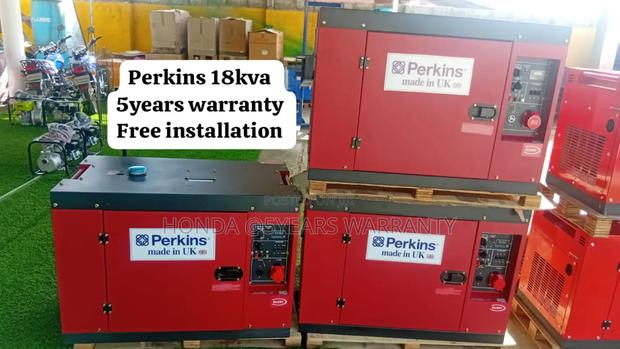 Natural Gas Generator Perkins 3phase 18kva 20000watt 18kva · Photo 1