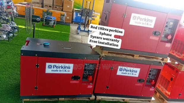 Portable Generator Rental Perkins 18kva 20000watt 3phase · Photo 1