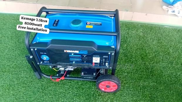 Generator Experts Online Kemage 7.5kva 8500watt Petrol 7.5kv · Photo 1