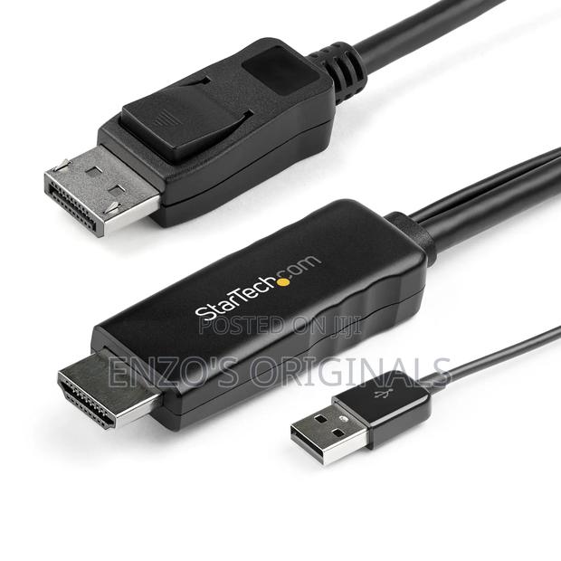 Hdmi To Dp Cable Or Hdmi To Display Port Active Cable 2mtrs · Photo 1