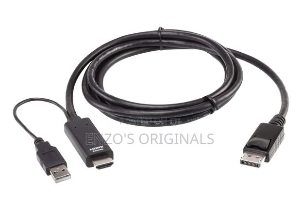 Hdmi To Dp Cable Or Hdmi To Display Port Active Cable 2mtrs · Photo 2