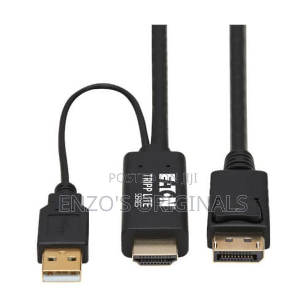 Hdmi To Dp Cable Or Hdmi To Display Port Active Cable 2mtrs · Photo 3