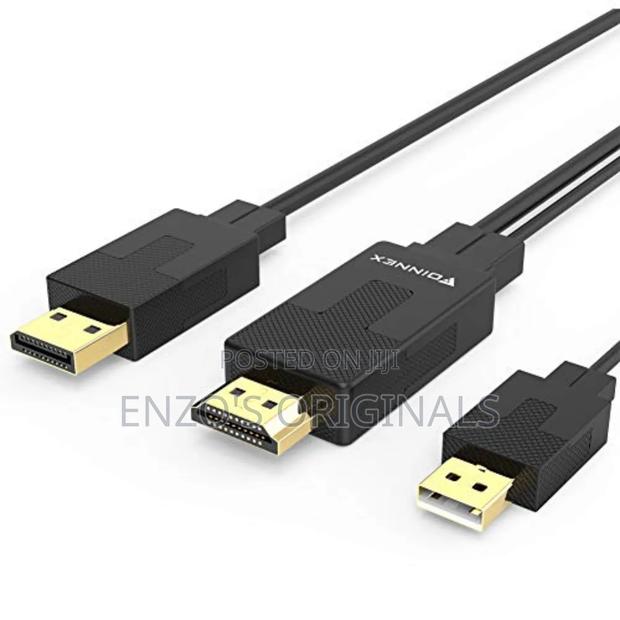 Hdmi To Dp Cable Or Hdmi To Display Port Active Cable 2mtrs · Photo 4