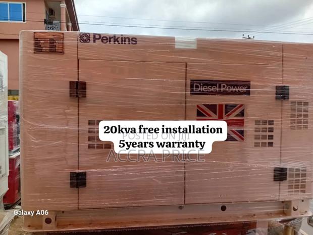 Generator Force Technology Perkins 20kva Diesel Generator · Photo 1