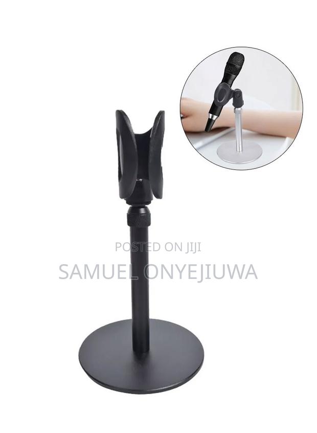 Round Base Table Top Microphone Stand · Photo 2