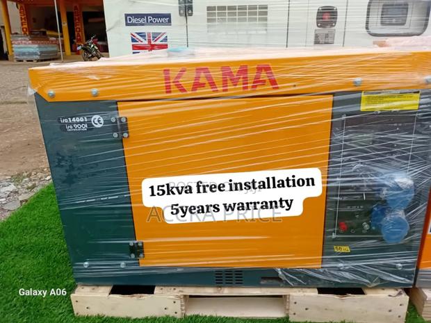 Turbo Power Station 15kva Kama Diesel Generator · Photo 1