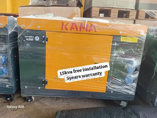 Gen Force Pro Kama 15kva 16500watt Generator Silent · Photo 1