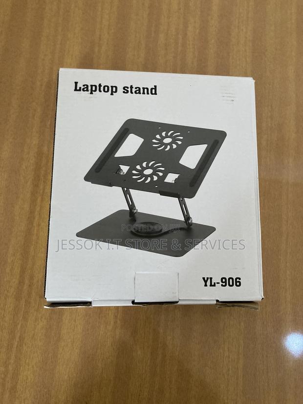 360 Rotation Laptop Stand and Cooler · Photo 1