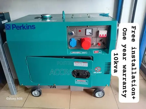 Power Wizard 10kva Perkins Diesel Generator 13000watts · Photo 1