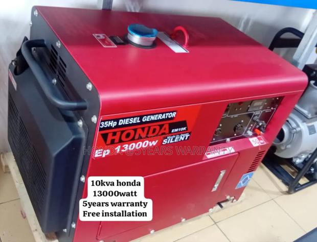 Ecopower Energy Honda Generator 10kva 13000watt Silent 10kva · Photo 1
