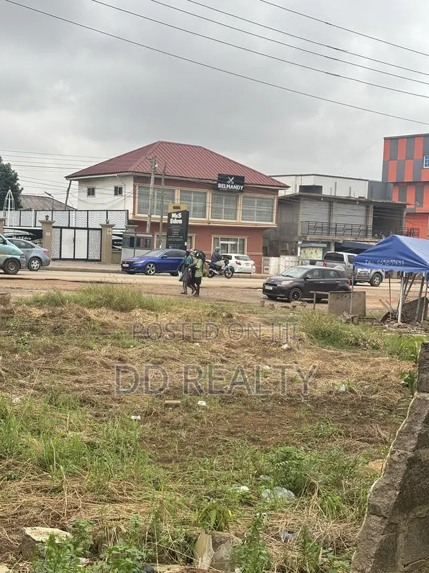 Titled Road Side Land for Sale at Haatso · Photo 1