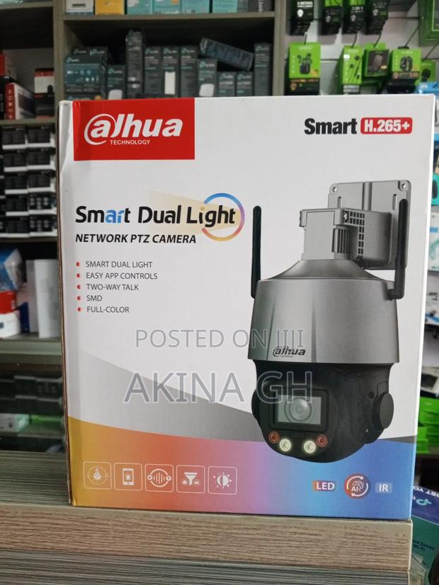 Dahua Network PTZ 5x Zoom Wifi Camera 4mp Dh-Sd3c405db-Gny-Aw-Pv · Photo 1