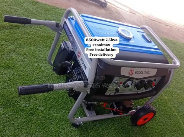 Energyefficient Commercial 7.5kva 8500wat Ecoolmax Generator · Photo 1