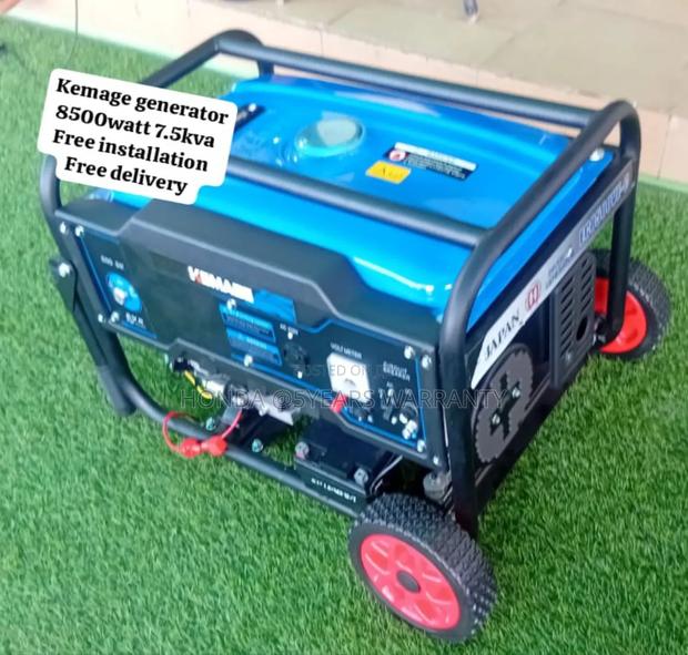Saving Your and Your Money Kemage 7.5kva 8500watt Keystart · Photo 1