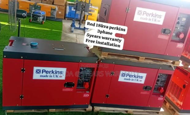 Energy for a Brighter Future Perkins 18kva 3phase Generator · Photo 1