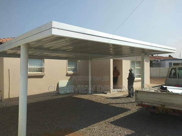 Stylish Metal Pergola · Photo 1
