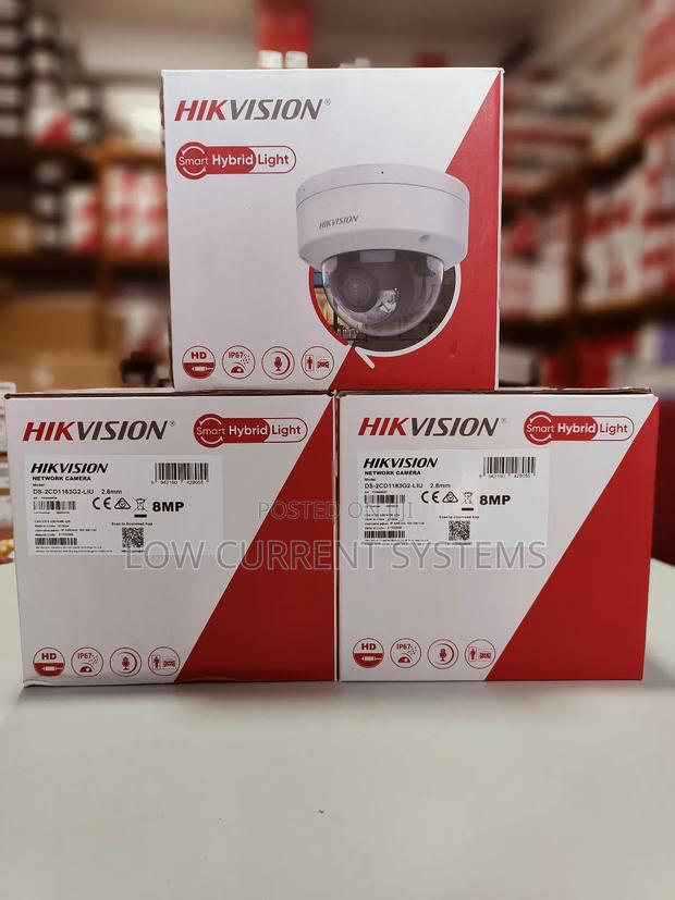 Hikvision 8mp Ip Camera With Audio Smart Hybrid Light · Photo 1