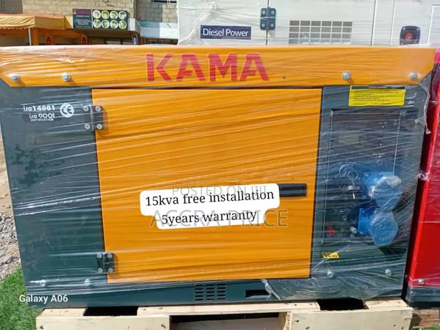 Bio Power Generations Kama 15kva Diesel Generator · Photo 1